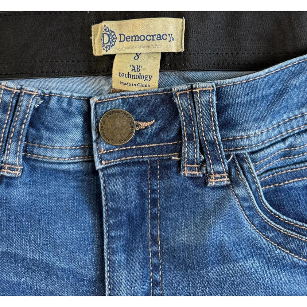 Democracy Ab Solution women's Jeans Size 8 - Picture 3 of 7